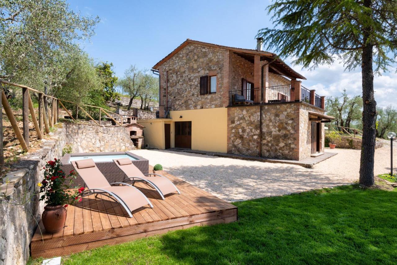 Villa Il Campo Degli Ulivi Ponte A Bozzone Extérieur photo